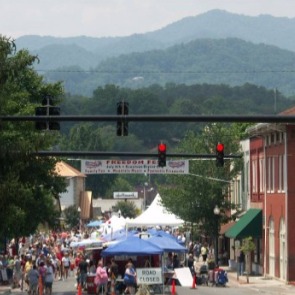 Freedom Fest in Downtown Bryson City on July 4th | Watershed Cabins Bryson City Rentals