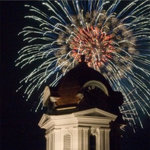 Freedom Fest fireworks in Bryson City, NC | Watershed Cabins Bryson City Rentals