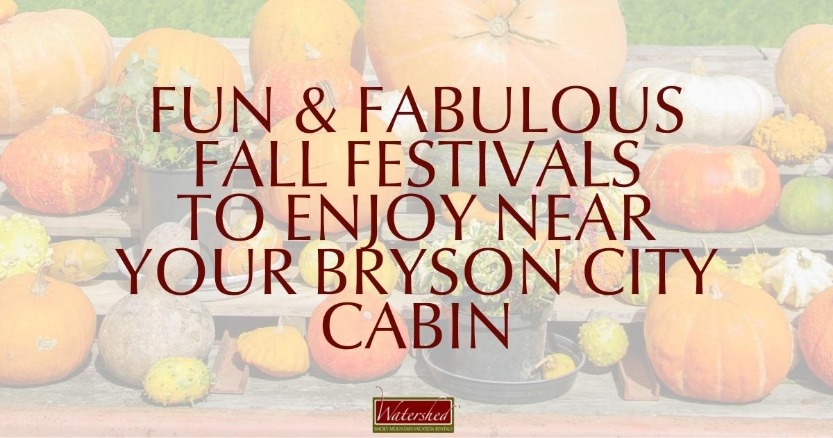 Fun and Fabulous Fall Festivals to Enjoy Near Your Bryson City Cabin