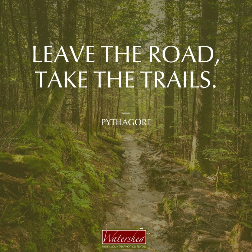 “Leave the road, take the trails.” – Pythagore